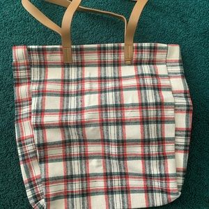 Plaid bag